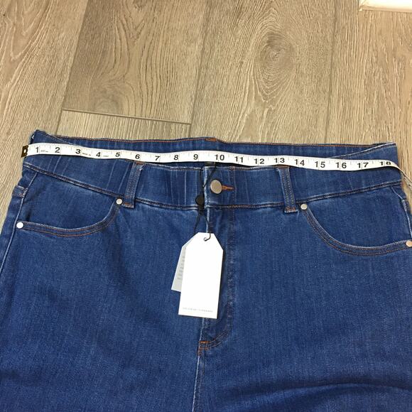 NWT Universal Standard Women Size 18 USPA0748 Riviera High Rise Skinny Jean 28" - Picture 7 of 7